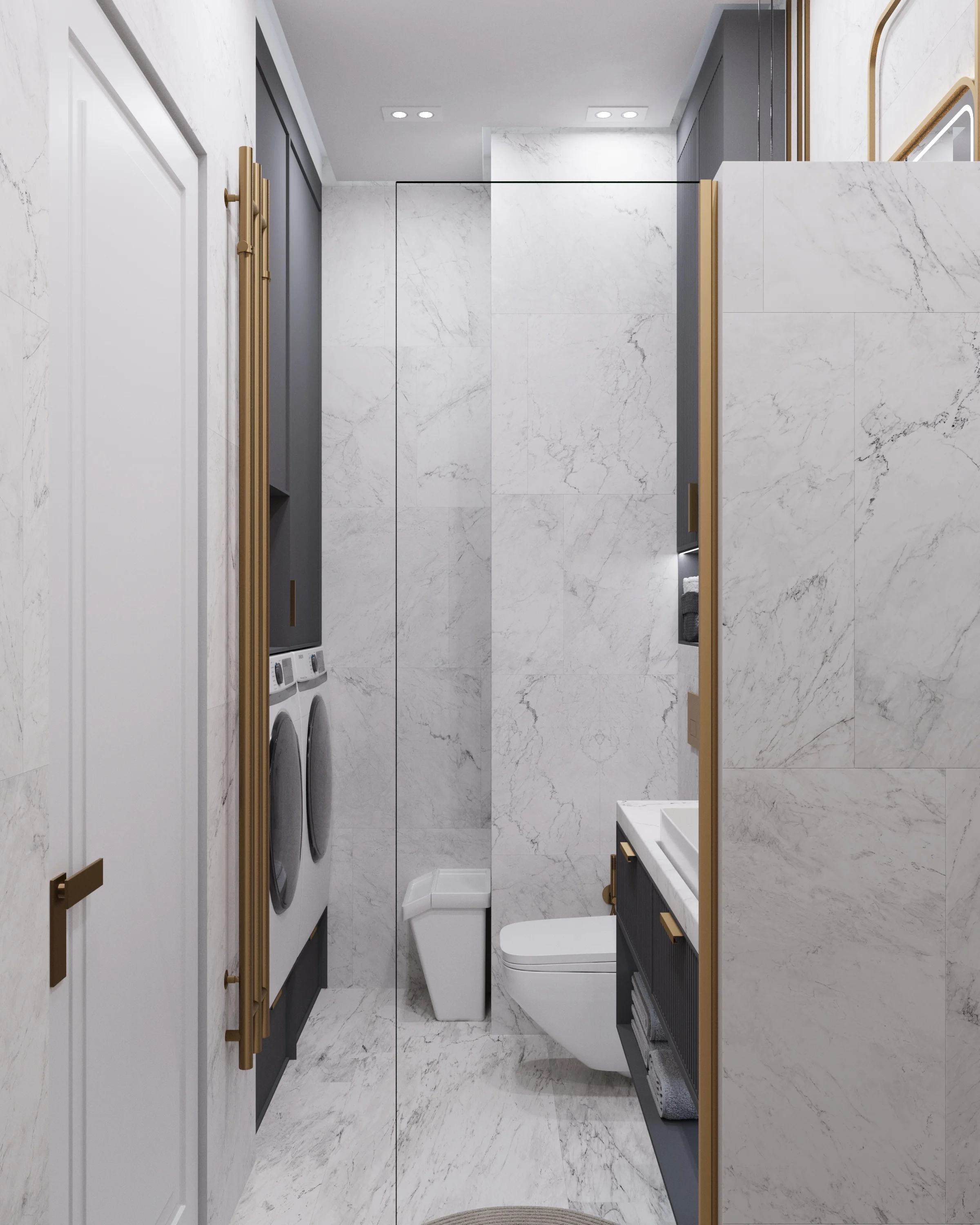 Квартира на Театральной 103 - санузел 1